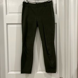 JCrew olive green Minnie pant